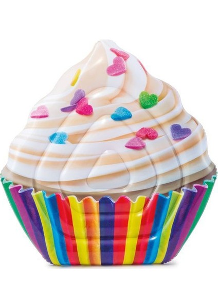İntex Cupcake Ada Yatak (58770) 142-135 Cm