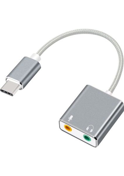 Type C Usb Ses Kartı 7+1