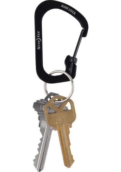 Carabiner SlideLock 3lü Paket-Siyah Karabiner fırsatları