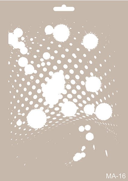 MA16 Cadence Mix Media Stencil Şablon 21x29 cm
