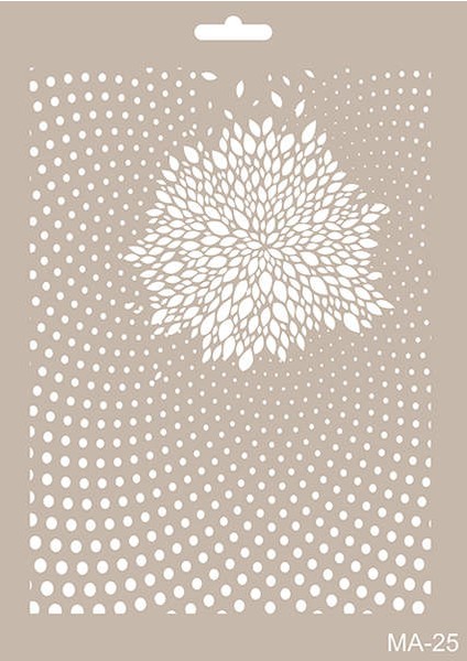 MA25 Cadence Mix Media Stencil Şablon 21x29 cm