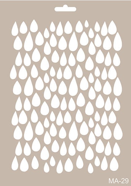 MA29 Cadence Mix Media Stencil Şablon 21x29 cm