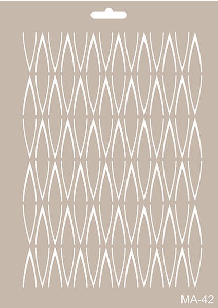 MA42 Cadence Mix Media Stencil Şablon 21x29 cm