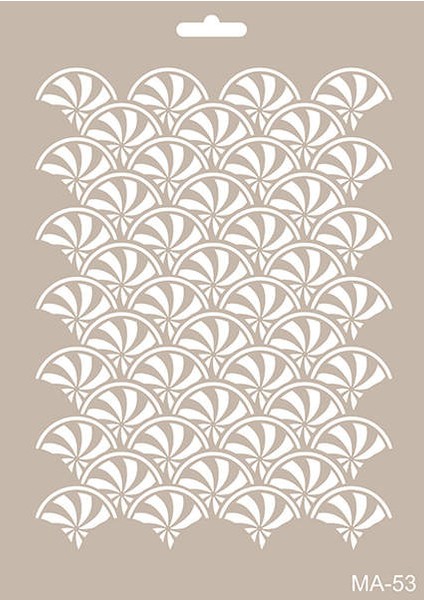MA53 Cadence Mix Media Stencil Şablon 21x29 cm