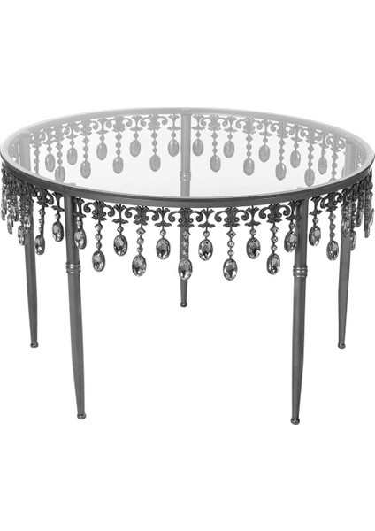 Raw Kristal Taşlı Orta Sehpa modelleri