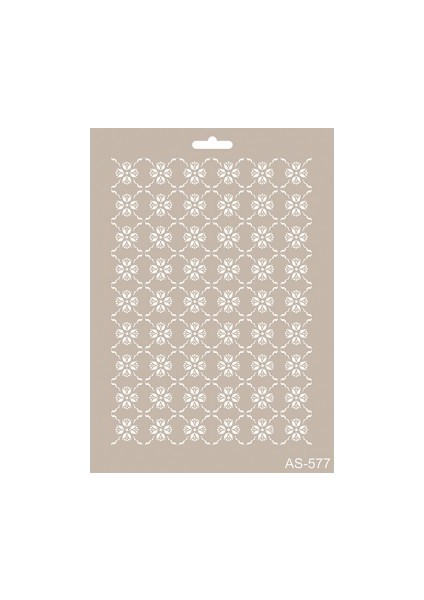 AS577 Stencil Şablon 21x29 cm