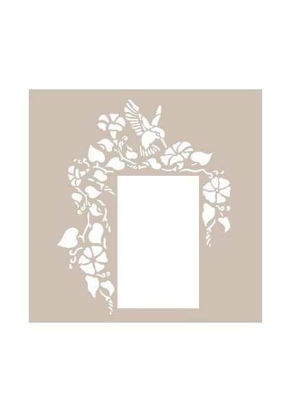 AS409 Stencil Şablon 21x29 cm