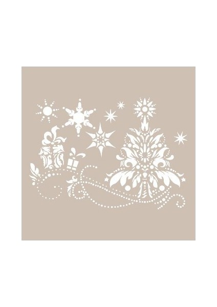 AS501 Stencil Şablon 21x29 cm