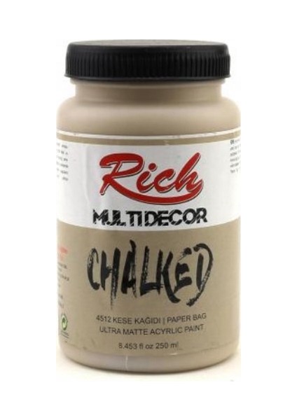 Multi Decor Chalked Akrilik 250ml N:4512 Kese Kağıdı