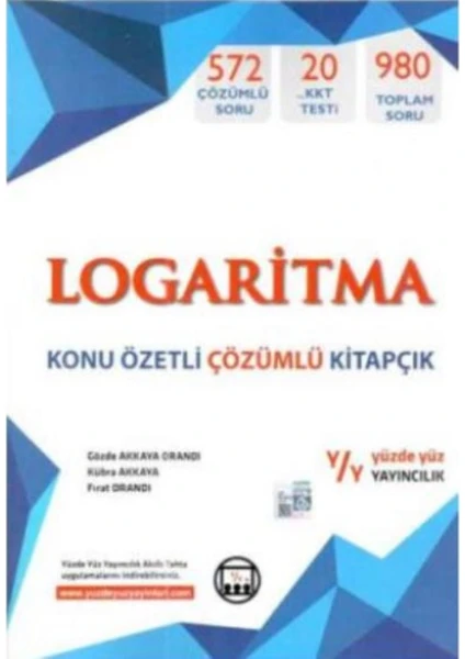 Yüzdeyüz Yayınları Logaritma