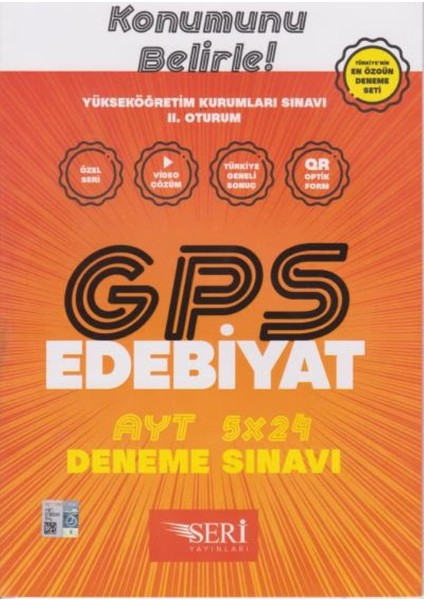 Seri Gps Tyt Edebiyat 5X40 Deneme Sınavı
