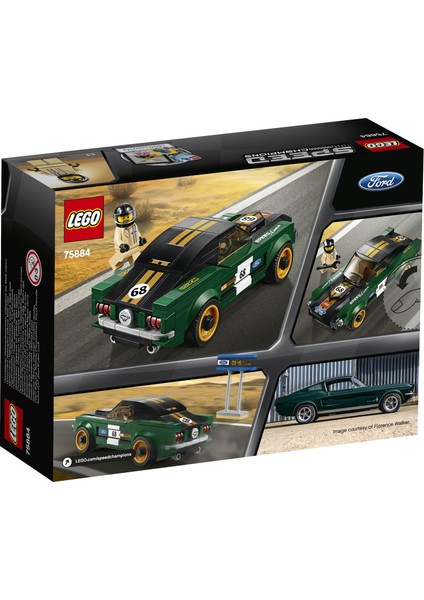 Speed Champions 75884 1968 Ford Mustang Fastback modelleri