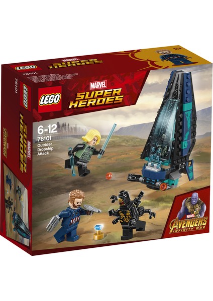 Super Heroes 76101 Outrider Dropship Saldırısı