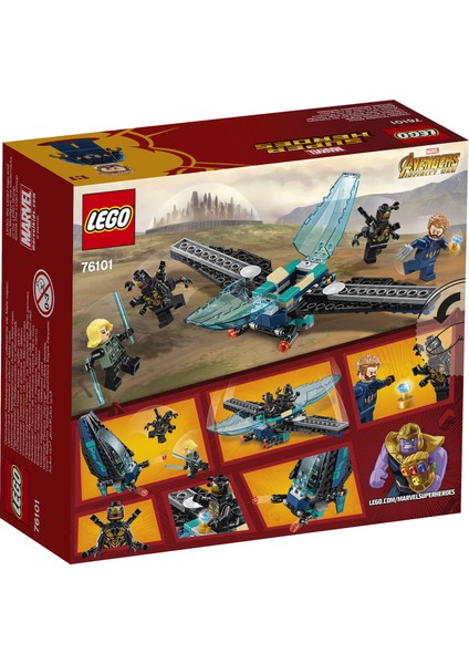 Super Heroes 76101 Outrider Dropship Saldırısı