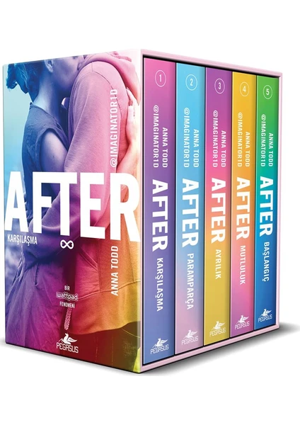 After Serisi Özel Kutulu Set (5 Kitap) - Anna Todd