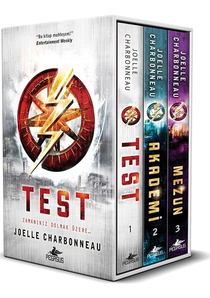 Test Serisi Kutulu Özel Set (3 Kitap) - Joelle Charbonneau