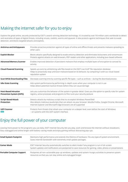 Internet Security 2022 V.11 / 3 Kullanıcı 1 Yıl Dijital Lisans