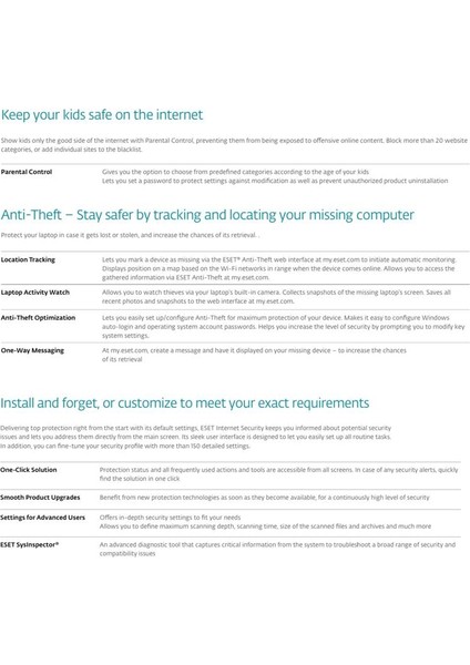 Internet Security 2022 V.11 / 3 Kullanıcı 3 Yıl Dijital Lisans