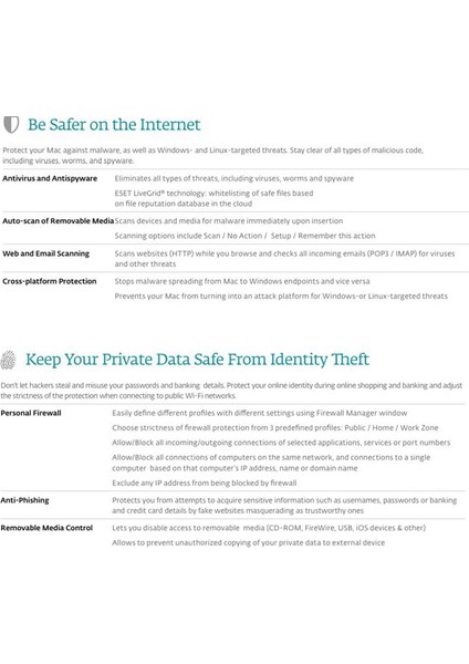 Cyber Security Pro 2018 For Mac / 1 Kullanıcı 2 Yıl Dijital Lisans