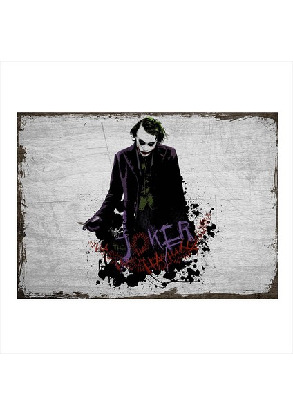 Ahşap Tablo Joker