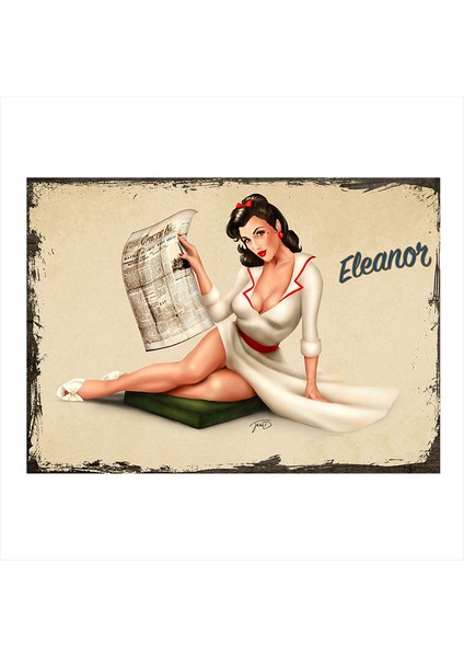 Ahşap Tablo Elenor