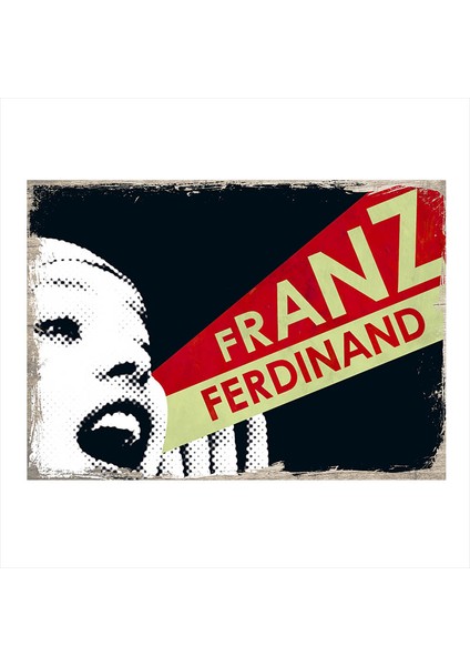 Ahşap Tablo Franz Ferdinand Album Afişi