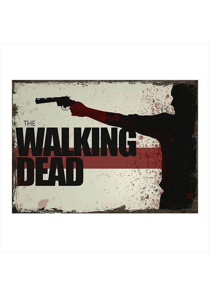 Ahşap Tablo The Walking Dead