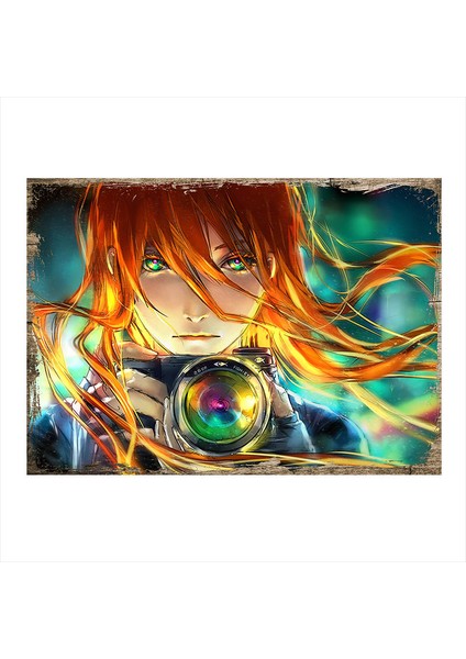 Ahşap Tablo Fisheye Placebo