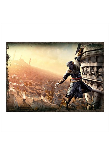 Ahşap Tablo Assassin's Creed