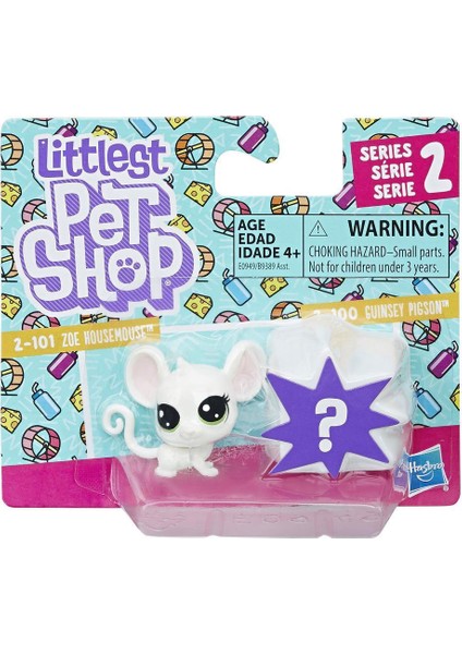 Little Pet Shop 2'li Küçük Miniş Fareler B9389-E0949