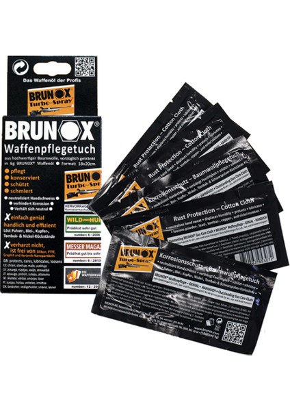 Silah Bakım Mendili 5'li Paket