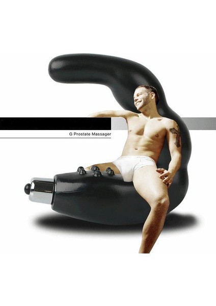 Güçlü Titreşimli G Noktası Vibratörü Zenci Anal Vibratör