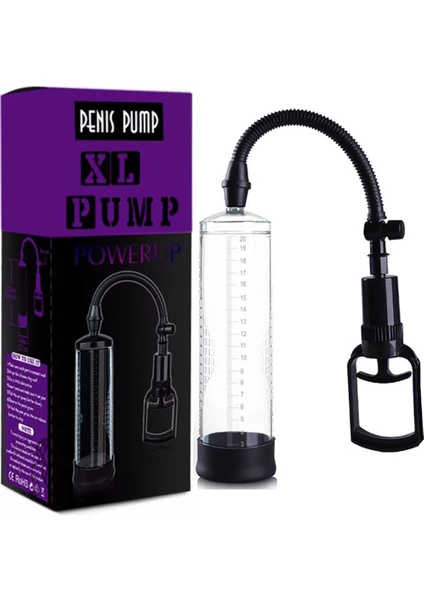 XL PUMP Penis Vakum Pompası Emiş Gücü Yüksek Penis Pompası 20 cm