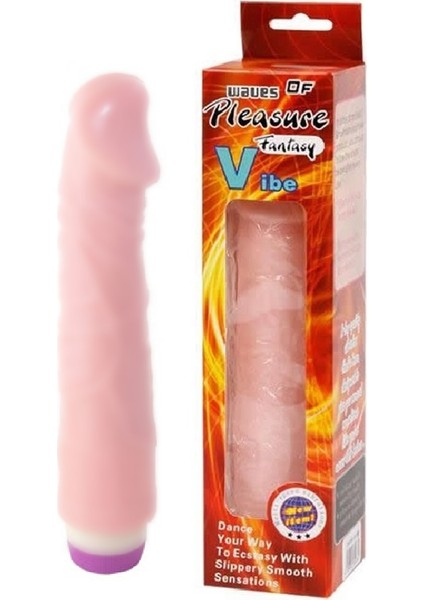 Pretty Love Pleasure Vibe 20 CM Titreşimli Realistik Vibratör Penis Dildo