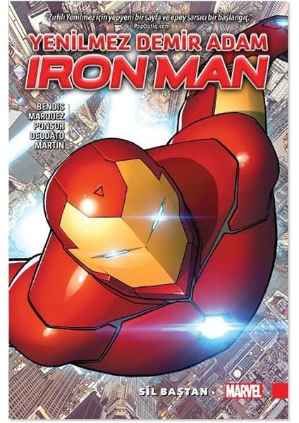 Marvel Comics Ironman Yenilmez Demir Adam Cilt 1-Sil Baştan