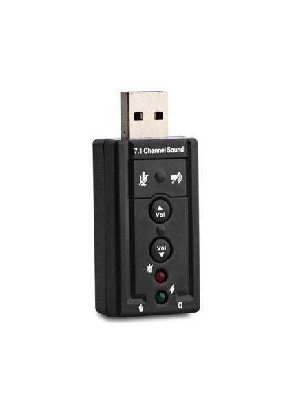 Whitecom Usb 20 71 Stereo Ses Efektli Ses Kartı Dönüştürücü (Windows Ve Mac Destekli)