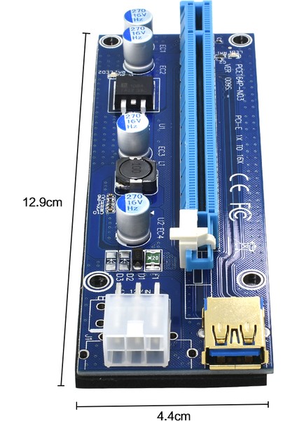 Riser Kart PCI E