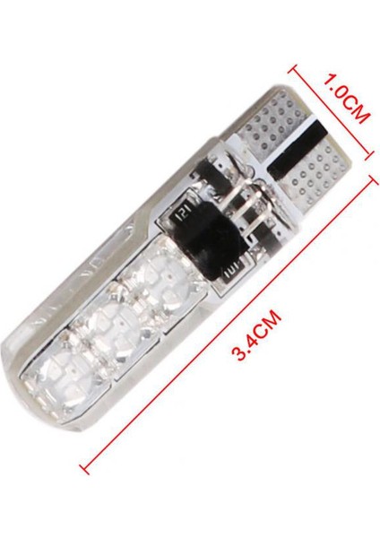 Araç Çakar Lamba RGB LED Ampul Kumandalı Çakarlı Park Ampülü