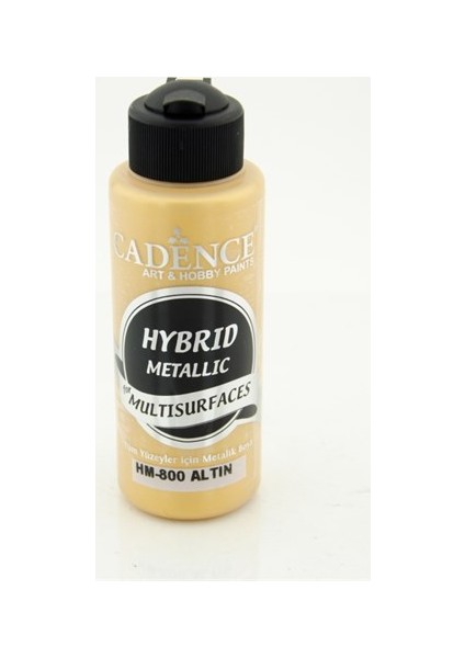 Multisurface 120ml Metalik Akrilik Boya HM 800 Altın