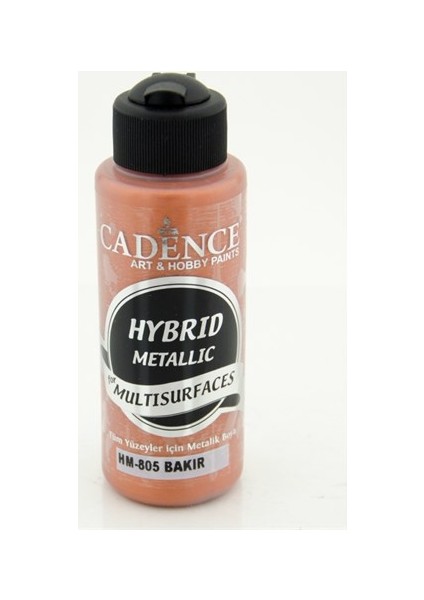 Multisurface 120ml Metalik Akrilik Boya HM 805 Bakır