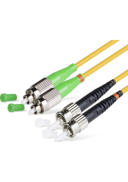 F/O Sm/Apc Fc/Apc-St/Upc Duplex Fiber Optik Patchcord Singlemode 1 Mt