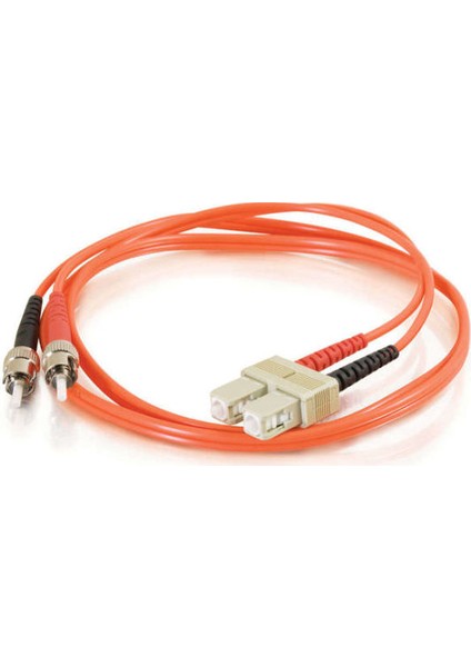 F/O Mm Sc-St Duplex Fiber Optik Patchcord Multimode 1 Mt