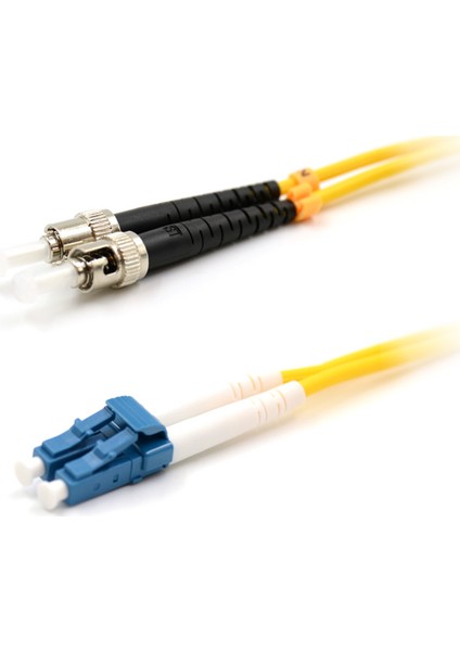 F/O Sm Lc-St Duplex Fiber Optik Patchcord Singlemode 2 Mt