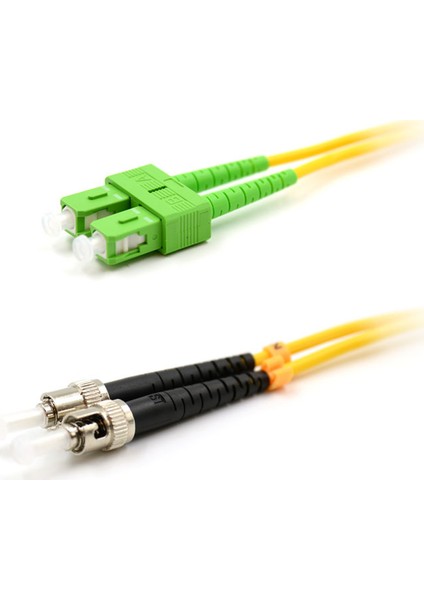 F/O Sm/Apc Sc/Apc-St/Upc Duplex Fiber Optik Patchcord Singlemode 2 Mt