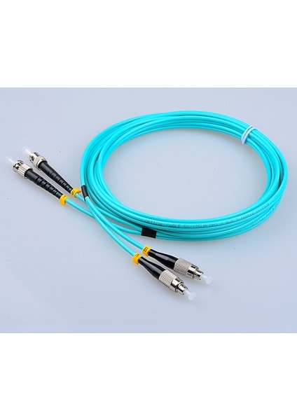 F/O Om3 Fc-St Duplex Fiber Optik Patchcord Multimode 2 Mt