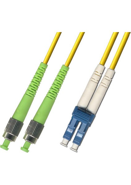 F/O Sm/Apc Fc/Apc-Lc/Upc Duplex Fiber Optik Patchcord Singlemode 3 Mt