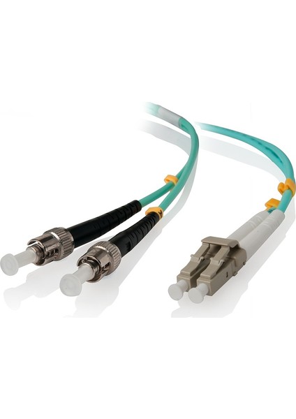 F/O Om3 Lc-St Duplex Fiber Optik Patchcord Multimode 3 Mt