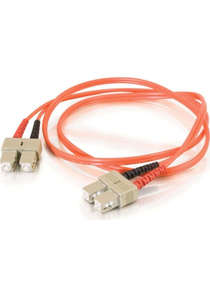 F/O Mm Sc-Sc Duplex Fiber Optik Patchcord Multimode 10 Mt