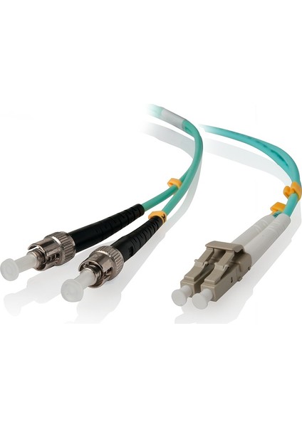 F/O Om3 Lc-St Duplex Fiber Optik Patchcord Multimode 10 Mt