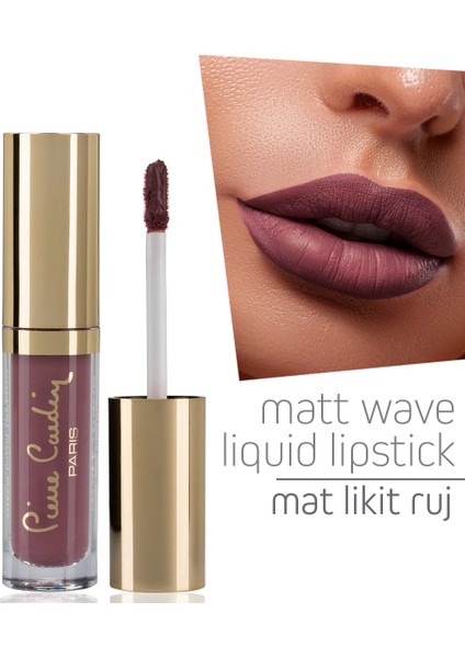 Matt Wave Liquid Lipstick – Mat Likit Ruj - Soft Nude